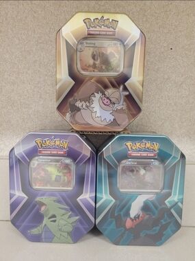 3 Pokemon Tin Bundle